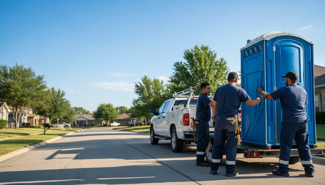 Portable Toilet Rental in Freeman, MO near me